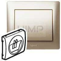 SISTENA LIFE Plakietka TITAN do gniazda głośnikowego pojedynczego Legrand 771400