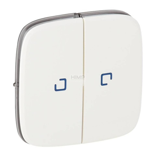 Valena Allure - Klawisz podwójny podświetlany BIAŁY Legrand 755225