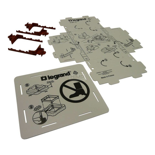 FORMA PRZYGOTOWAWCZA DO WYLEWKI PRZED OSADZENIEM PUSZEK STANDARDOWYCH 18M Legrand 088191