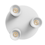 MADARA ALTRO ROUND 3xGU10 230V IP20 220X134MM BIAŁY