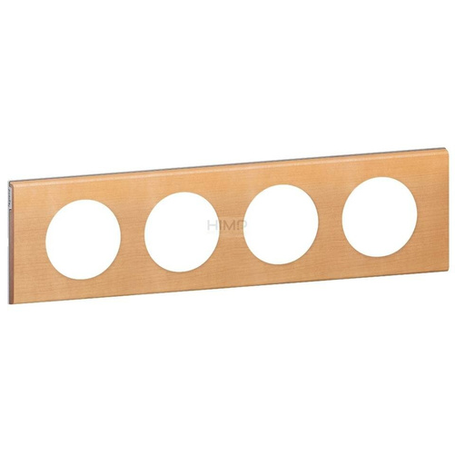 CELIANE - Ramka drewno klonpoczwórna pozioma/pionowa Legrand 069214