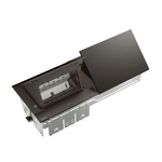 INCARA: Puszka Pop up 2x4 modułyI do wyposażenia CZARNY Legrand 654806