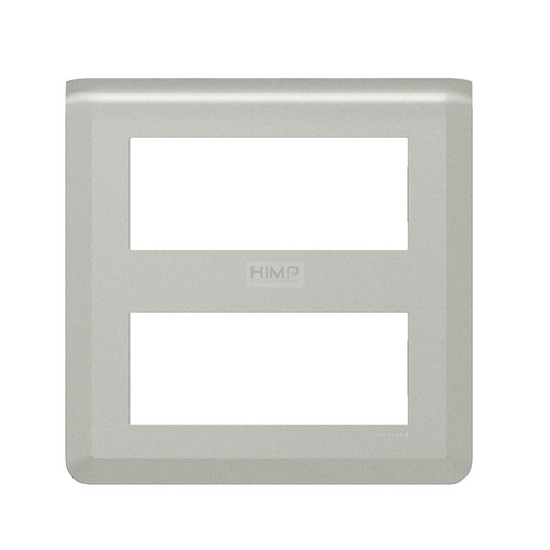 MOSAIC - Ramka 2 x 5 modułowa pozioma - Aluminium Legrand 079330L