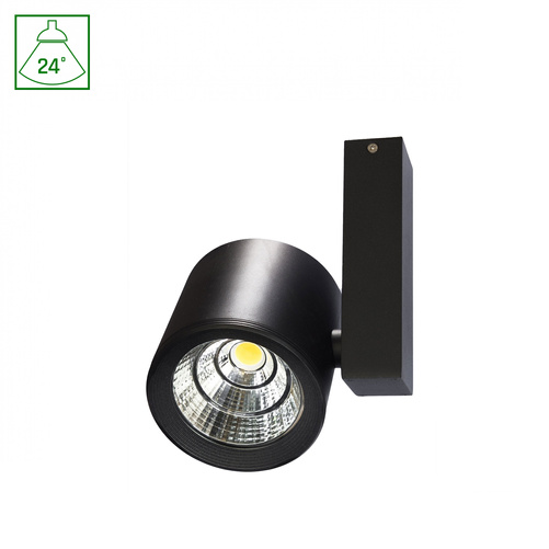 Oprawa Sufitowa Chloe COB LED 230V 16W IP20 24st Barwa Ciepła Czarne SpectrumLED SLI032004WW_24ST