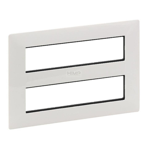 VALENA LIFE - Uchwyt montażowy z ramką 2 x 4 x 2 moduły BIAŁY Legrand 752146