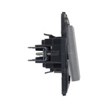 Niloe Step - Przycisk pojedynczy 6 A - Aluminium Legrand 863309