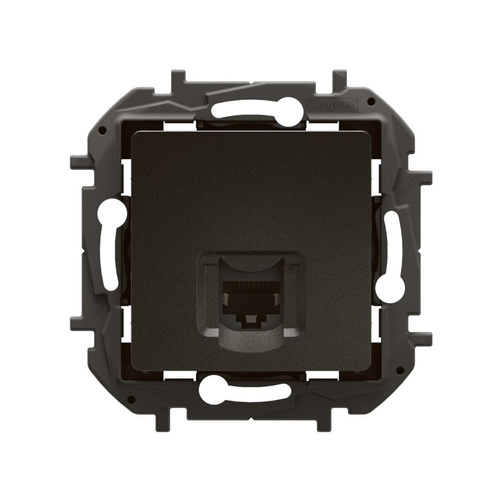 Gniazdo sieciowe RJ45 kat. 6 STP - czarne Legrand NP4303BK