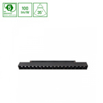 OPRAWA SYSTEM SHIFT - GRID M oprawa na szynoprzewód 303x23x42mm 17W 35st czarny 5 lat gw. DALI