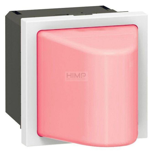 MOSAIC - Lampa sygnalizacyjna 0,7 W 12 - 24 V~ - 2 modułowa - Czerwony Legrand 078560