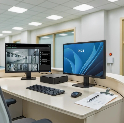 Rejestrator sieciowy NVR HAC 8-kanałowy z wyjściem HDMI - czarny AJAX SYSTEMS 134499.122.BL1