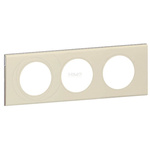 CELIANE - Ramka skóra perła potrójna Legrand 069433