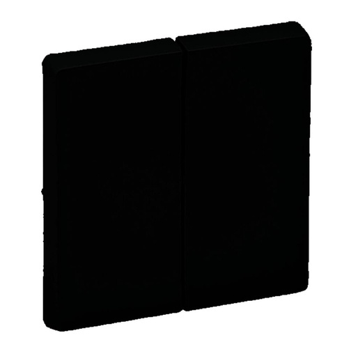 VALENA LIFE - Klawisz do łącznika podwójnego CZARNY Legrand 756022