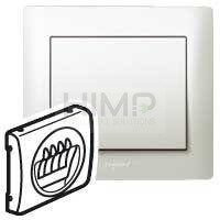 SISTENA LIFE Plakietka PEARL do gniazda głośnikowego podwójnego Legrand 771525