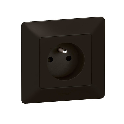 Netatmo - Valena Life - gniazdo connected 2P+Z zaciski automatyczne 16A Czarny Legrand 756393