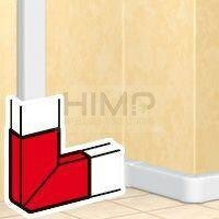 DLP Kąt płaski 65 x 220 Legrand 010796