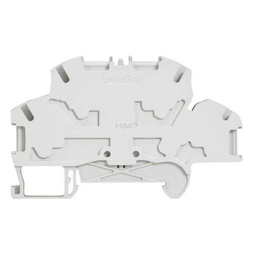 ZŁĄCZKA VIKING SPRĘŻYNOWA 2 TOROWA 2,5mm² SZARA Legrand 037267