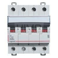 WYŁĄCZNIK NADPRĄDOWY S 314 4P C 32A 10000A SERII DX³ Legrand 409339