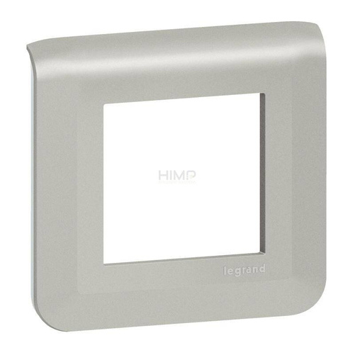 MOSAIC - Ramka 2 modułowa - Aluminium Legrand 079302L