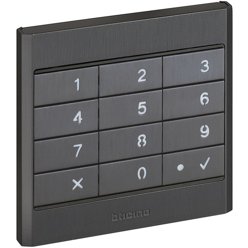 Linea 5000 moduł klawiatury, nikiel – Bticino 345510