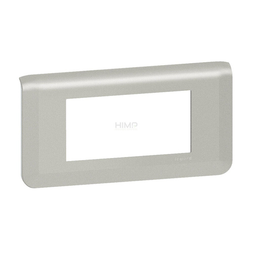 MOSAIC - Ramka 4 modułowa - Aluminium Legrand 079314L
