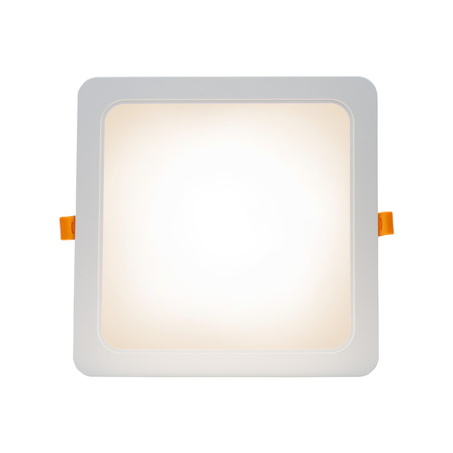 DURE 3 DOWNLIGHT 24W WW 230V 110st IP54 IK06 220x220x34 BIAŁY kwadratowa zasilacz zintegrowany