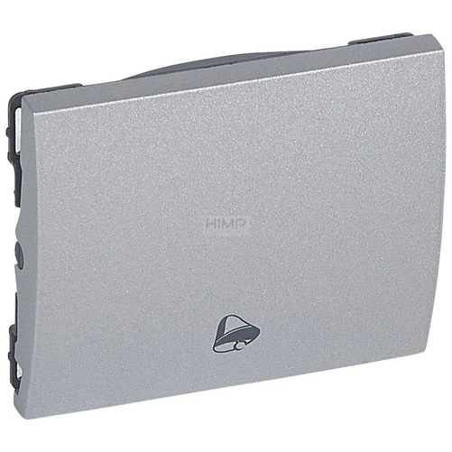 SISTENA LIFE Klawisz METALIC pojedynczy z symbolem dzwonka Legrand 771346