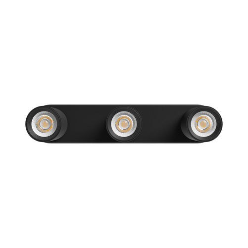 MADARA ALTRO BAZA 3xGU10 230V IP20 350X70X135MM CZARNY