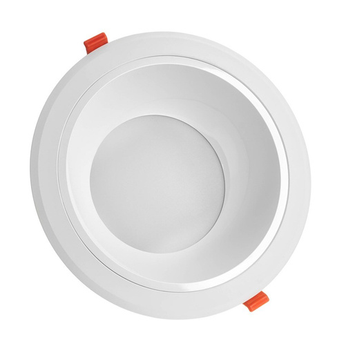 CEILINE III DOWNLIGHT 25W WW 230V 90st IP44 230x100mm BIAŁY okrągła
