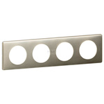 CELIANE - Ramka tytan poczwórna pozioma/pionowa Legrand 068904