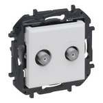 Niloe Step gniazdo telewizyjne końcowe podwójne 2x "F" – Legrand 863176B