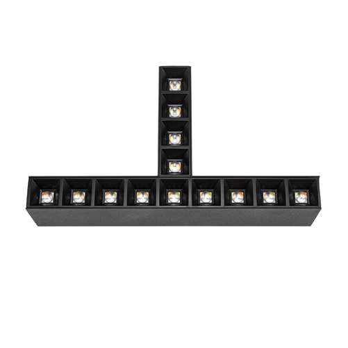 ALLDAY INSPIRE ELEMENTS T DARK LIGHT 80st CZARNY 840 15W 230V CZARNY DALI