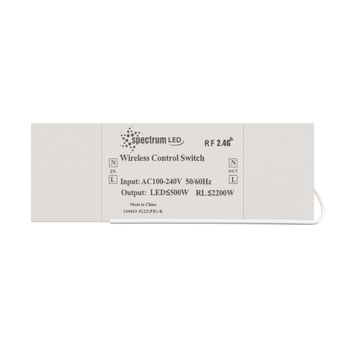 PRZEKAŹNIK ON OFF 2200W/500W (LED) KONEKTO MESH