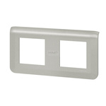 MOSAIC - Ramka 2 x 2 modułowa pozioma - Aluminium Legrand 079304L