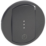 CELIANE - Plakietka Łącznika Czasowego - 1000 W/Łącznika Oświetlenia I WentylacjiZ Opóźnieniem Czasowym Grafitowa Legrand 067936