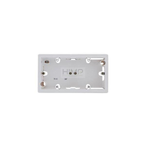 VALENA Puszka natynkowa podwójna BIAŁA Legrand 776182