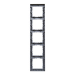 SUNO - Ramka - 5x, Aluminium - Legrand 721515