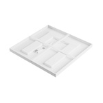 ALGINE DOPPIO PANEL 40W NW 230V 80ST IP20 600X600X35 BIAŁY 5 LAT