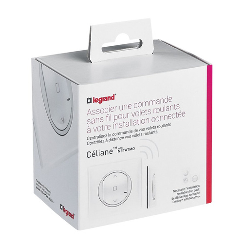Celiane with NETATMO Łącznik bezprzewodowy rolet - BIAŁY Legrand 067646