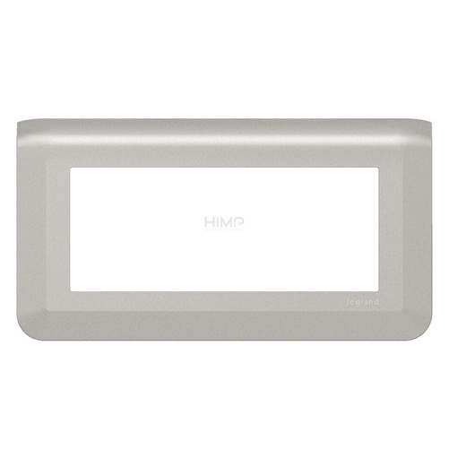 MOSAIC - Ramka 5 modułowa pozioma - Aluminium Legrand 079315L