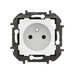 NOWE NILOE - GNIAZDO 2P+Z Z PRZESŁONĄ, ZACISKI ŚRUBOWE 16 A - 250 V~ BIAŁE - Legrand NP3102WH