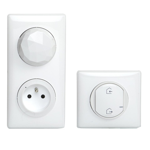 Celiane with Netatmo Legrand 067700 - zestaw startowy podstawowy (gniazdo control, łącznik bezprzewodowy wyjście/powrót) BIAŁY