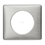 CELIANE - Ramka tekstura aluminium pojedyncza Legrand 068721