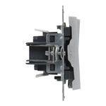 SUNO - Łącznik świecznikowy - 10 AX - 250 V~ - zaciski automatyczne, Aluminium - Legrand 721305