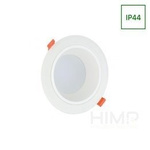 CEILINE III DOWNLIGHT 25W WW 230V 90st IP44 230x100mm BIAŁY okrągła