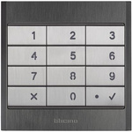 Linea 5000 moduł klawiatury, aluminium – Bticino 345500
