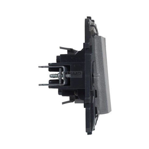 Niloe Step - Łącznik schodowy podwójny 10 AX - Aluminium Legrand 863308