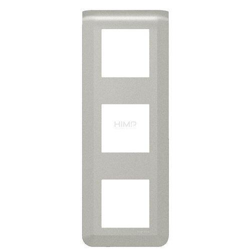 MOSAIC - Ramka 3 x 2 modułowa pionowa - Aluminium Legrand 079323L