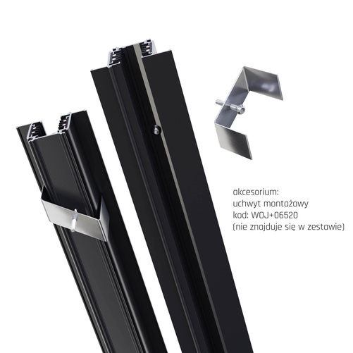 SPS PODTYNK SZYNOPRZEWÓD 3F 1M CZARNY SPECTRUM