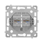 Gniazdo sieciowe LAN RJ45 podtynkowe czarne pionowe – OutletCore (LAN) vertical – AJAX SYSTEMS 128848.165.BL