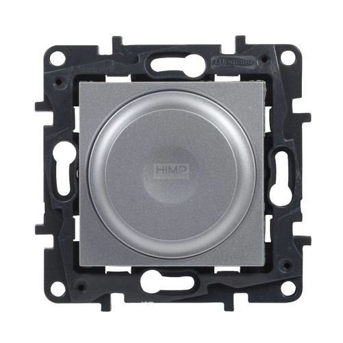 Niloe Step - Ściemniacz obrotowy 5 - 300 W - 2 przewodowy - Aluminium Legrand 863352